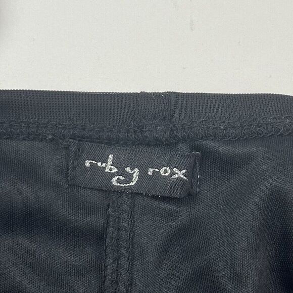 Ruby Rox Y2K Whimsigoth Babydoll Dress S Black Fairy Grunge Sequin Sheer Mesh - Picture 5 of 13